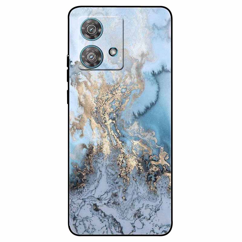 Skirta Moto G84 5G dėklas Silikoninis Minkštas Spausdintas Katės Drugelio Telefono Dangtelis Motorola MOTO G84 TPU Dangtelis MotoG84 G 84 Madingas Maišelis