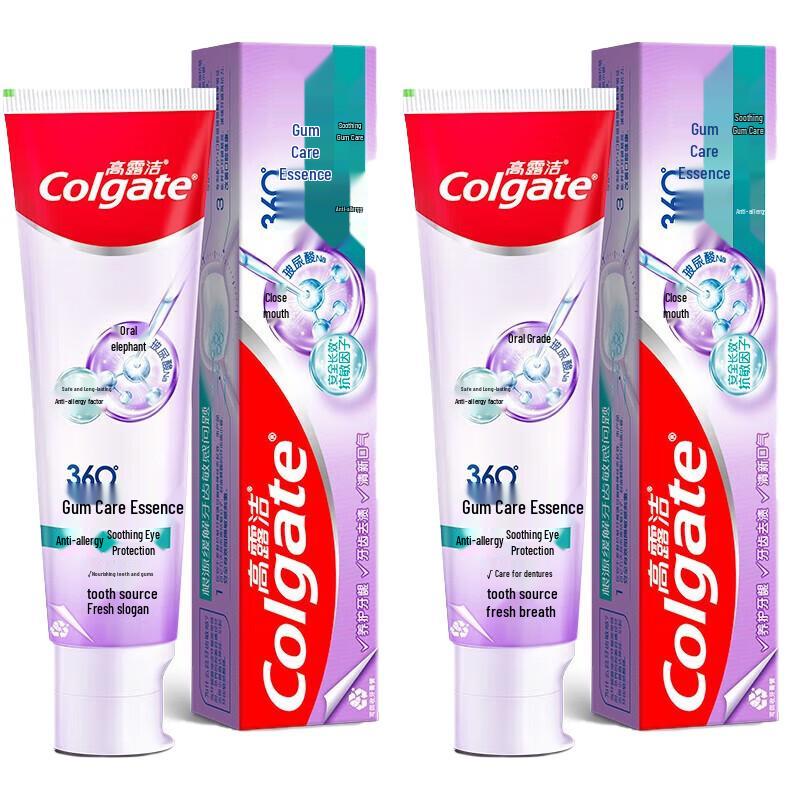 Colgate 360 Sensitive Gum Care Toothpaste Twin Pack