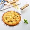 1Pc Pizza Shovel Pastry Tools Accessories Pizza Peel Round Stainless Steel Non-Stick Pizza Paddle Spatula With Oak Wooden Handle