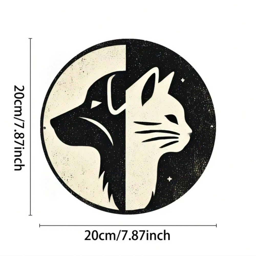 Durable Metal Wall Art Decor Sign For Home and Kitchen 20x20