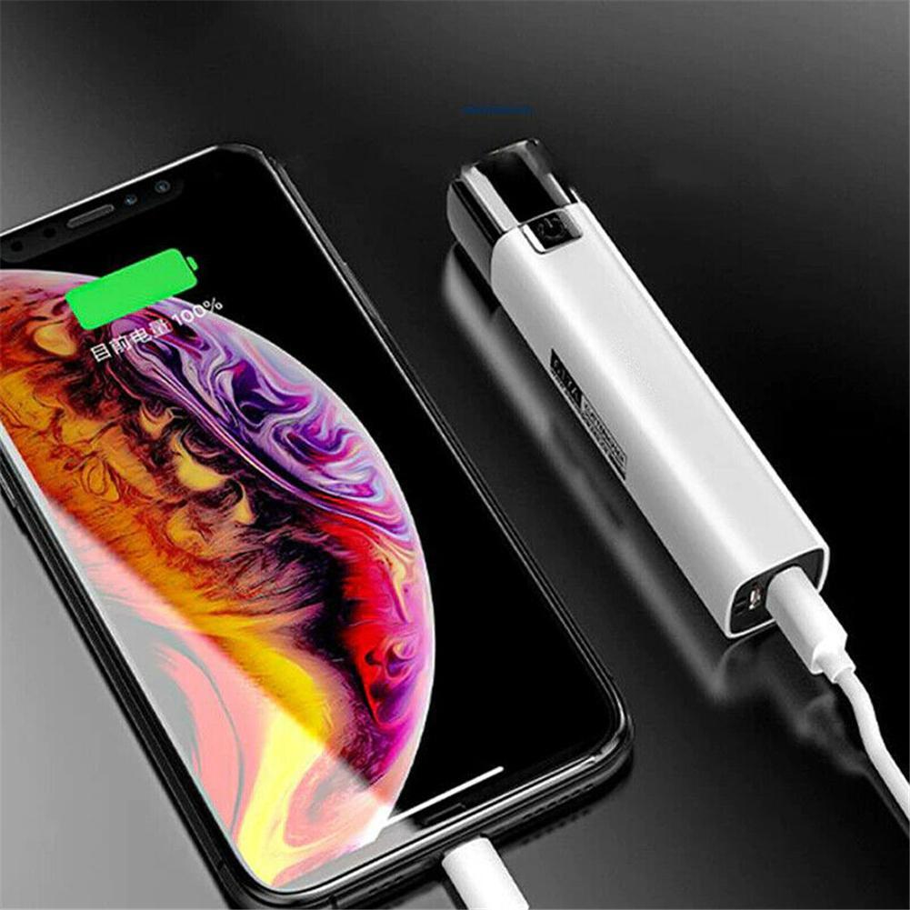 Strong Light Mini Flashlight Portable Household Lighting Flashlight USB Charging Emergency Flashlight