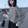 Shop Women S looSe Fit Comfortable Striped SweatShirt Up To Xl Won wSh Wbd36d0