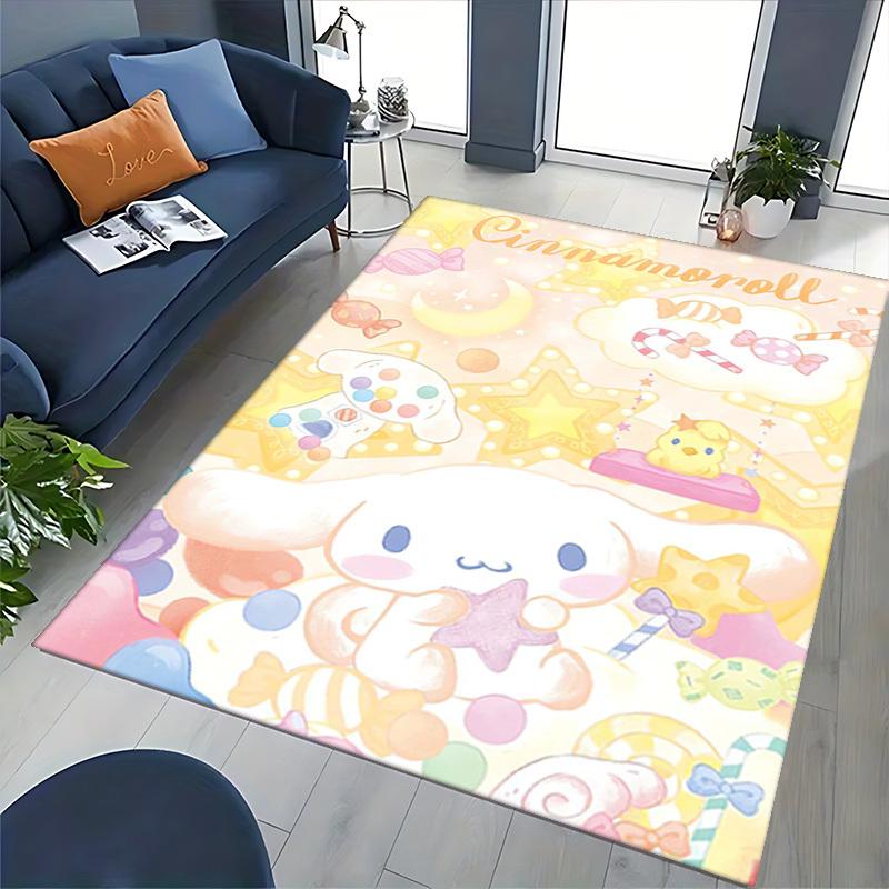 Cinnamoroll Anime Cartoon Design Chair Mat Non-Slip Carpet for Office, Home Decoration, Living Room, Bedroom, Game Room, Dormitory - Festive Gift Suit
