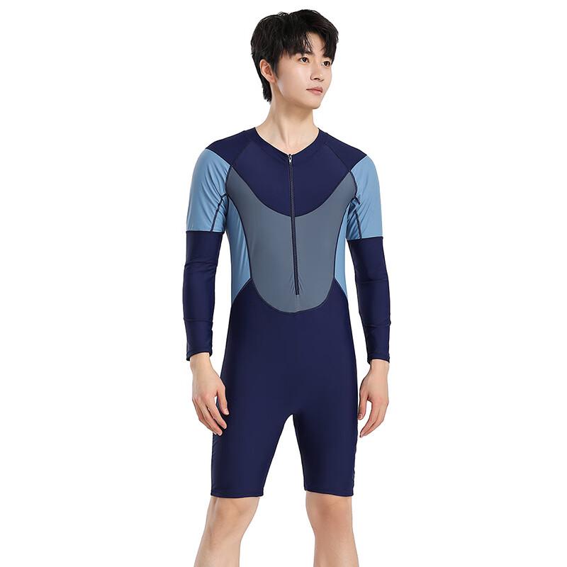 Trisass Men s Long Sleeve Full Body Swimsuit XL-6XL