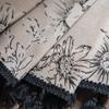 Cotton Linen American Floral Blackout Window Curtains with Tassel for Bedroom Kitchen Curtains Country Style Living Room Curtain