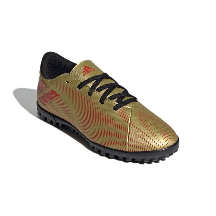 Adidas Messi .4 Tf K Messi Turf Soccer Shoes Kids Soccer Shoes Gold FY0812