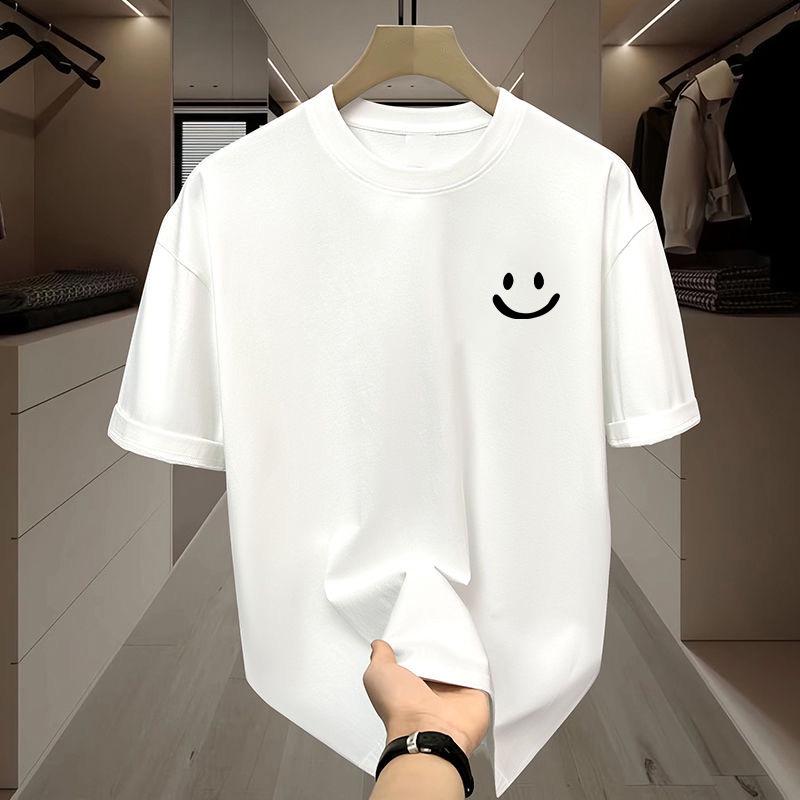 Unisexová trička s krátkým rukávem z ledového hedvábí: Všestranný, trendy hongkongský styl pro páry