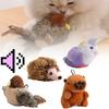 Toys Touch Cat Induction Vocalizations Sparrows Parrots Hedgehogs Capybaras