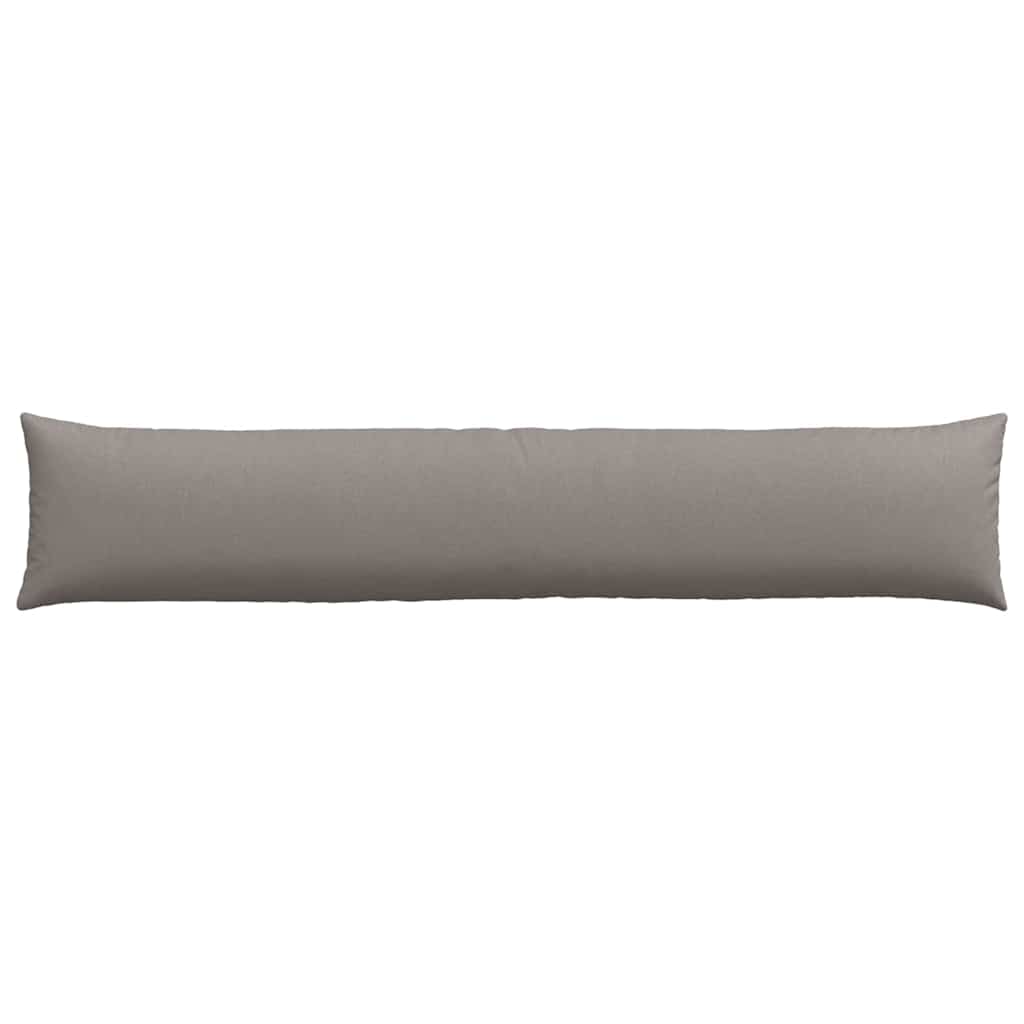 Sofa Cushions 2 pcs Taupe 200 x 40 cm Fabric
