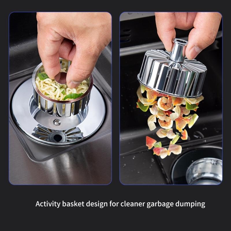 Sink Drain Filter Screen Bounce Cores Sink Drain Plug Sink Basins Drain Baskets Sink Stopper for Bathroom Kitchen