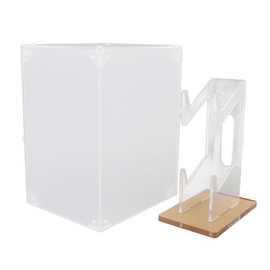 Game Controller Holder Universal with Dust Cover 2 Layer Transparent Acrylic Detachable Gamepad