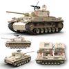 959PCS WW2 Military Classic PZ.KPFW No.3 Type-L Tank Model Heavy Tank Collection Model Building Blocks Bricks Toys for Boys Gift