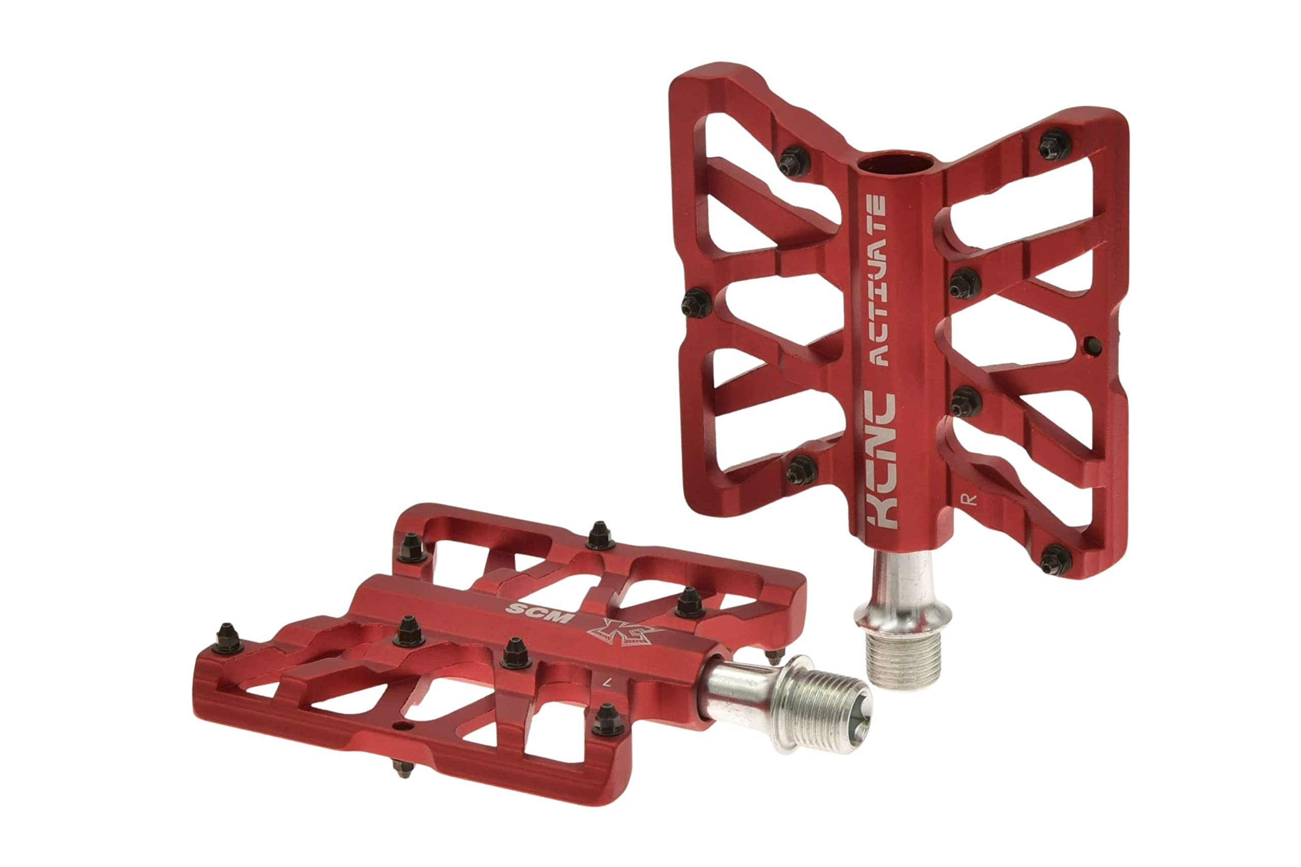 

KCNC Activate KPED12 CNC Road Pedals Pedals 577625 // Red,