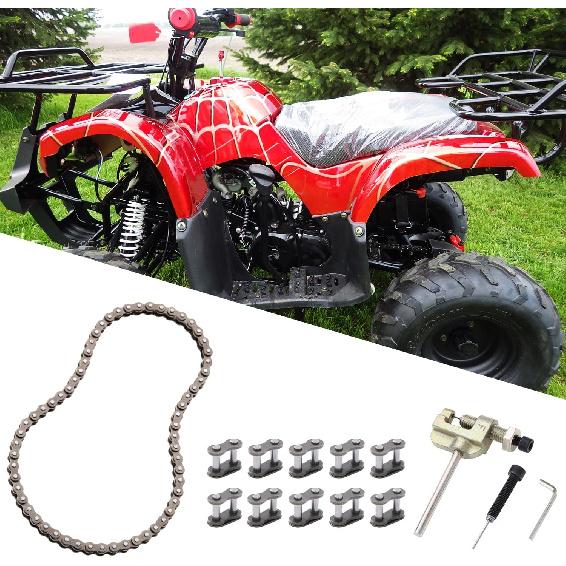 KAMIER 25H 62 Links Timing Starter Chain Breaker For 70Cc 90Cc 110Cc 125Cc TaoTao ATA Kazuma Falcon Coolster Mountopz Lifan Vitacci Ice Bear Sunl