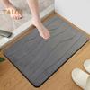 Bathroom Floor Mat Quick Absorbent Quick-Drying Diatom Mud Anti-Slip Bottom Entry Rug Easy To Clean Multipurpose Bath Shower Sink Kitchen Carpet