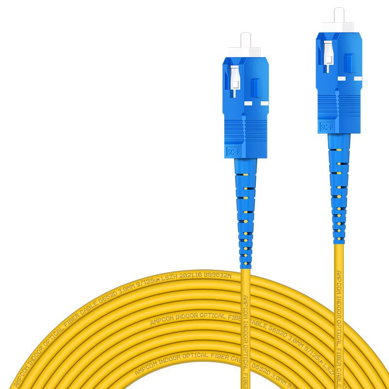 

AMPCOM Telecom Grade LSZH Fiber Optic Patch Cable 1m