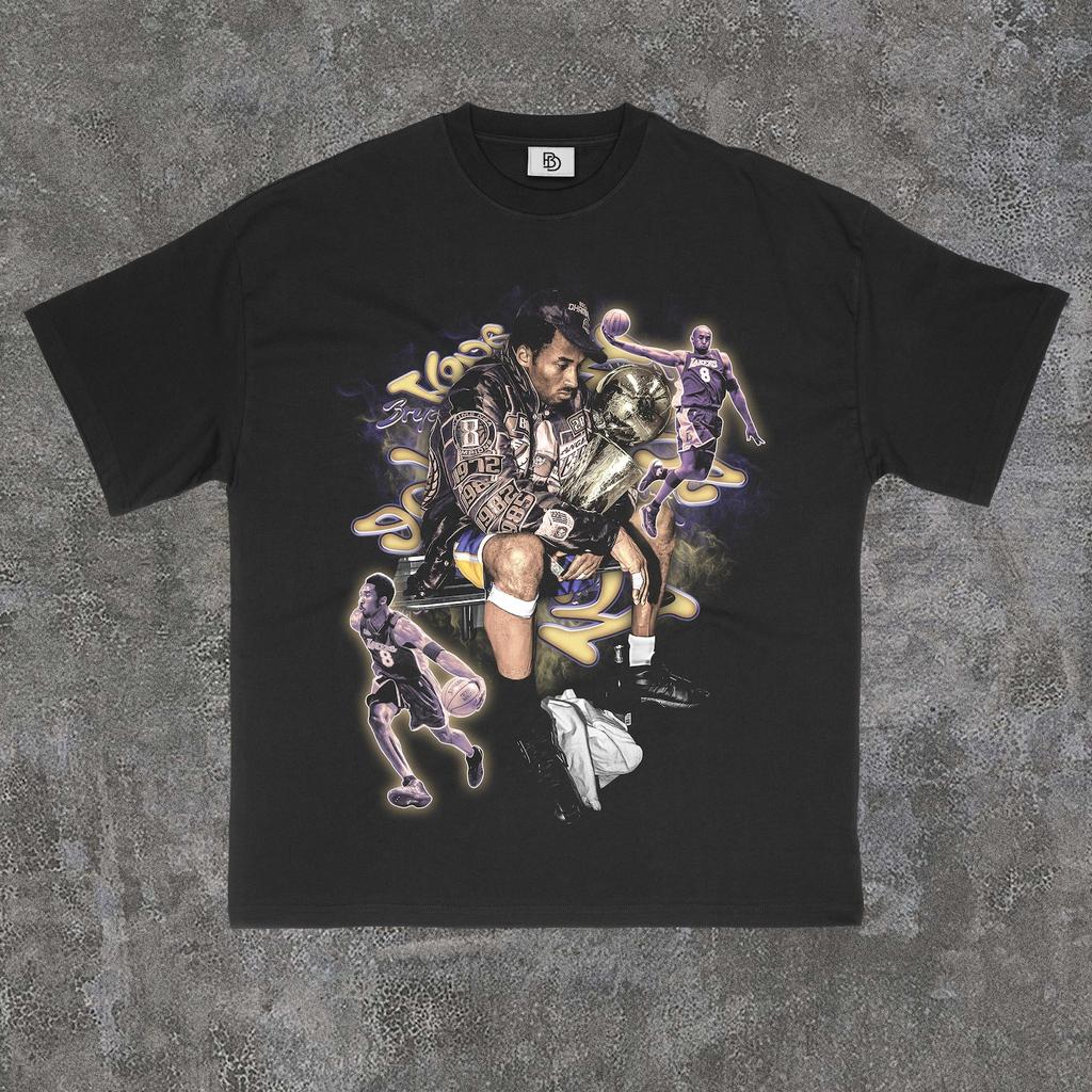Kobe Champ Black Tee PNG, T-Shirt Design (Digital Download, 300 DPI)