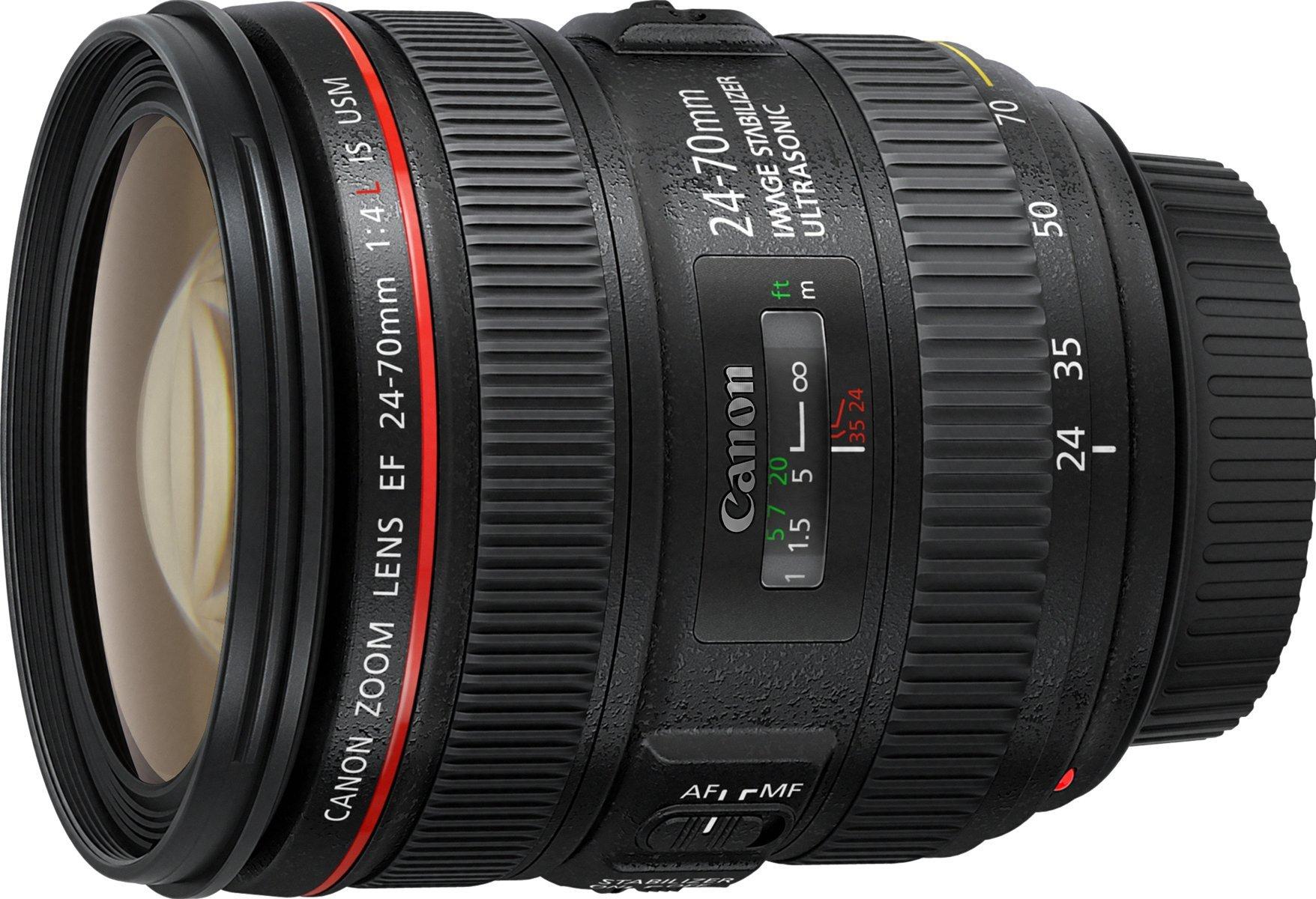 

Стандартний зум-об’єктив Canon F4 L IS USM повнорозмірний сумісний EF24-70 мм