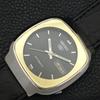 AUTOMATIC VINTAGE SEIKO 5 JAPAN 7009A MENS BLACK COLOR DIAL WATCH A702361-5 R124-a702361