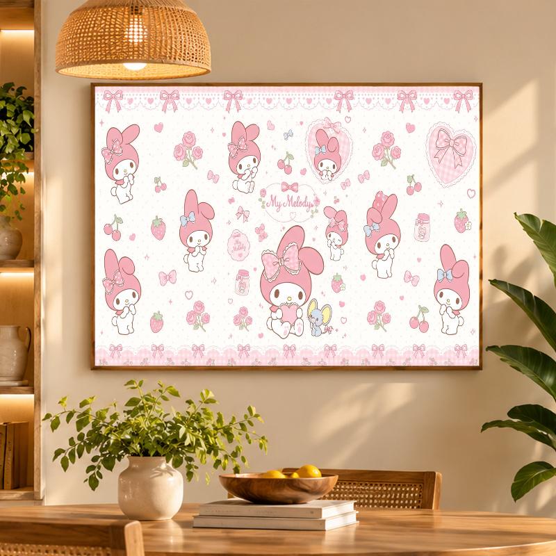 5D Diamond Painting My Melody DIY Full Drill Diamond Art Kit Home Decoration