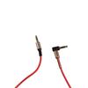 Plug Male To Male Elbow Spring Cable Gold-plated Plug Audio Wire Audio Cable Aux Cable Car Aux Cord