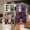 Ones Pieces Comics Case For Samsung S26 S25 S24 Ultra Roronoa Zoro Cases For Galaxy S23 S22 S21 FE S20Ultra S26 Plus Phone Cover