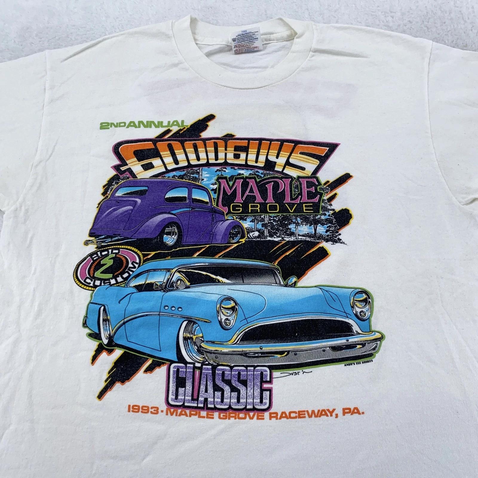 Vtg Goodguys Maple Grove Shirt Mens Large Car Show Racing Pennsylvania 90s 3XL