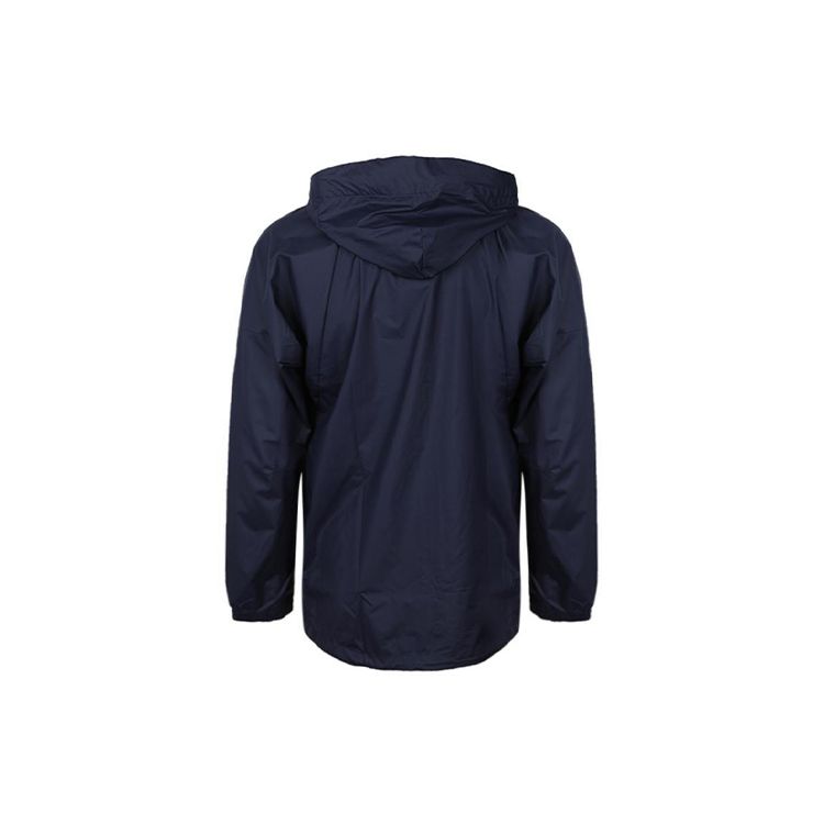 Adidas Casual Training Windbreaker Jacket With Hood Men Outerwear Navy-Blue EB7600