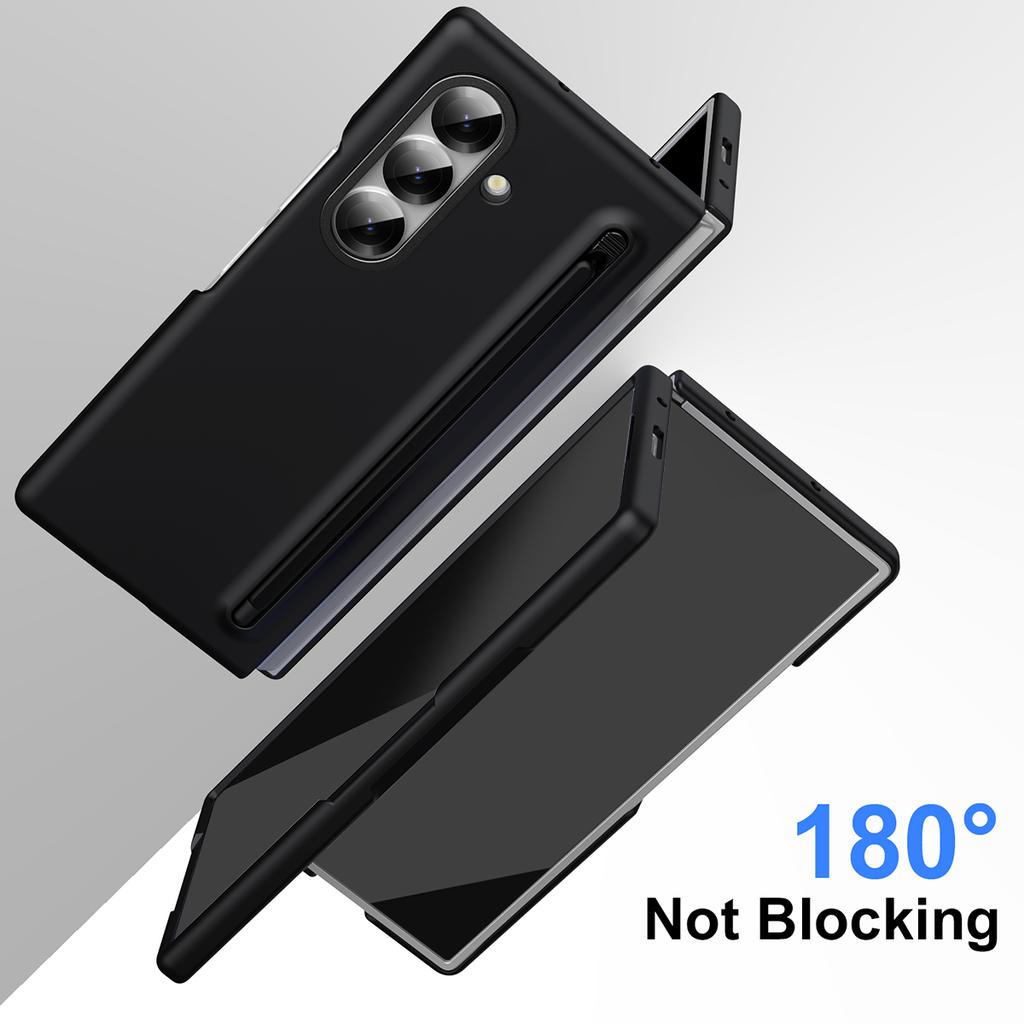 For Samsung Galaxy Z Fold7 5G Case Hard PC Phone Cover with Stylus
