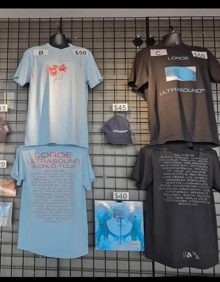 

Lorde Ultrasound World Tour in Austin Sept 17 Merch reprint TShirt Size S3XL Unisex T-Shirt XL