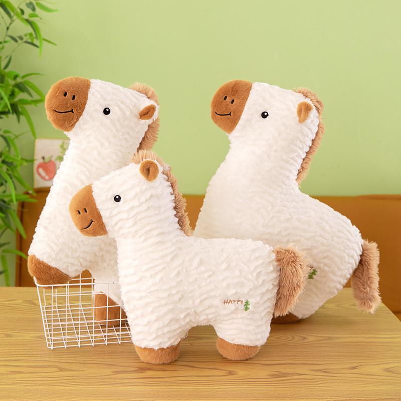 Plush Pony Toy For Kids With Pp Cotton Filling Perfect As Birthday Gift And Room Decor
