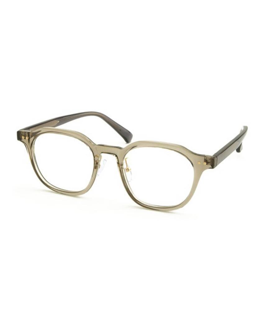 MAISON MASTER Jw Glasses Crystal Khaki