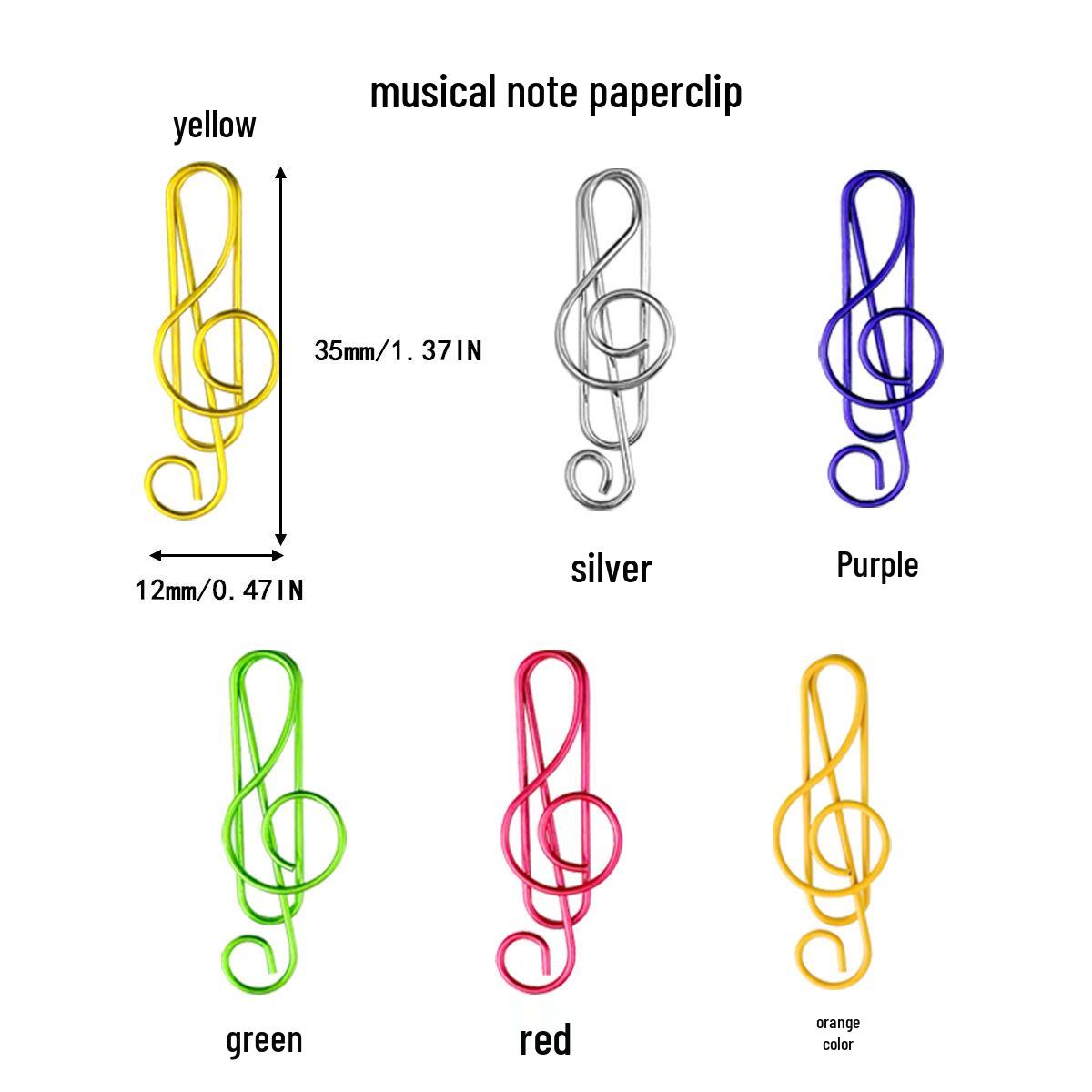 Personalized Animal-Shaped Paperclip & Bookmark Spinner Set