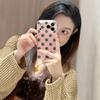 Minimalist Polka Dot iPhone 17 Pro Max Case, Compatible with Models 15-17, Contrasting Colors, Ideal for Couples