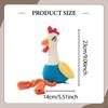Squeaky Chewable Dog Toy, Sturdy And Bite-resistant, Interactive Fun, for . Chicken.
