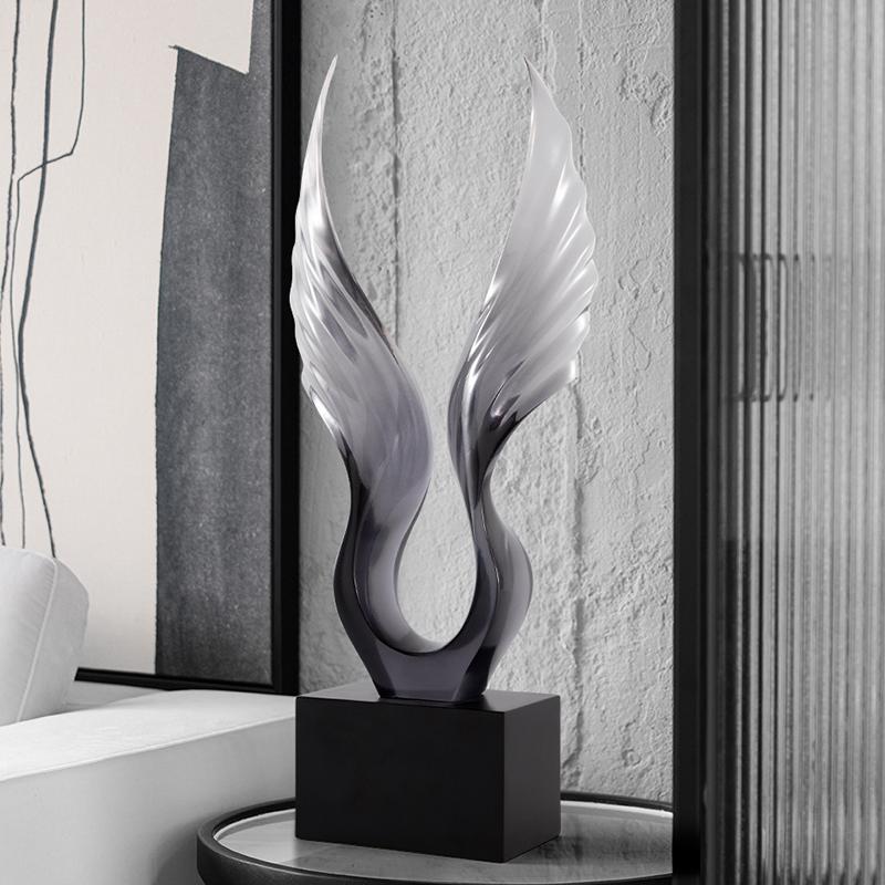 Art Eagle Statue  Abstract Sculpture Living Room Home Decoration Resin Sculptur Office Desk Decoration Accessories Sculptures
