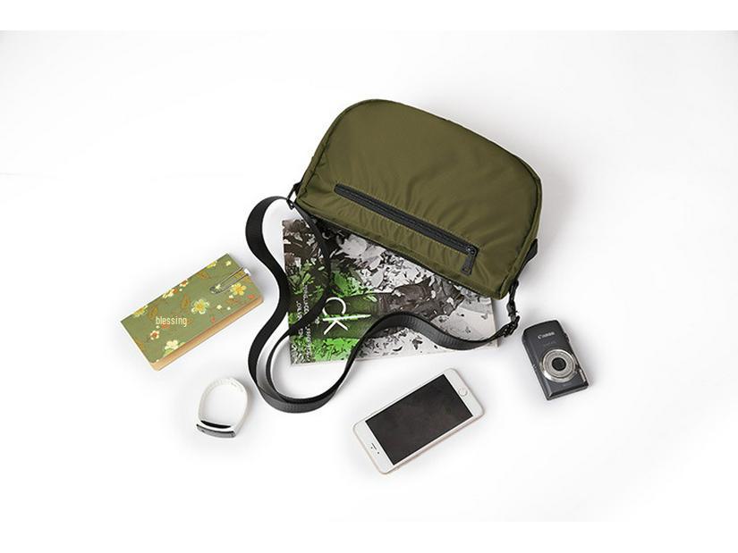 Sac de vélo Oxford imperméable pour hommes - Sac messager et sac à bandoulière décontracté de style japonais