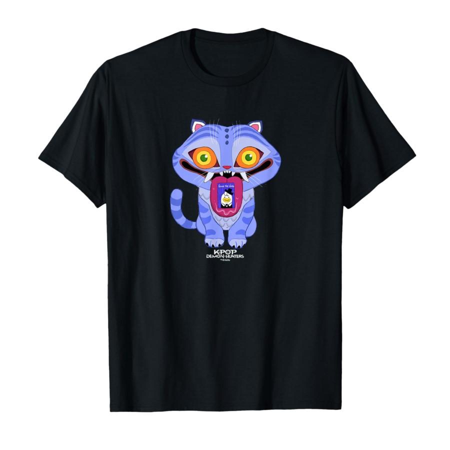 

Kpop Cat Demon Hunters Rumi Mira Zoey T-shirt For Men Women 100% Cotton T Shirts Short Sleeve Tops 1027-4 4XL