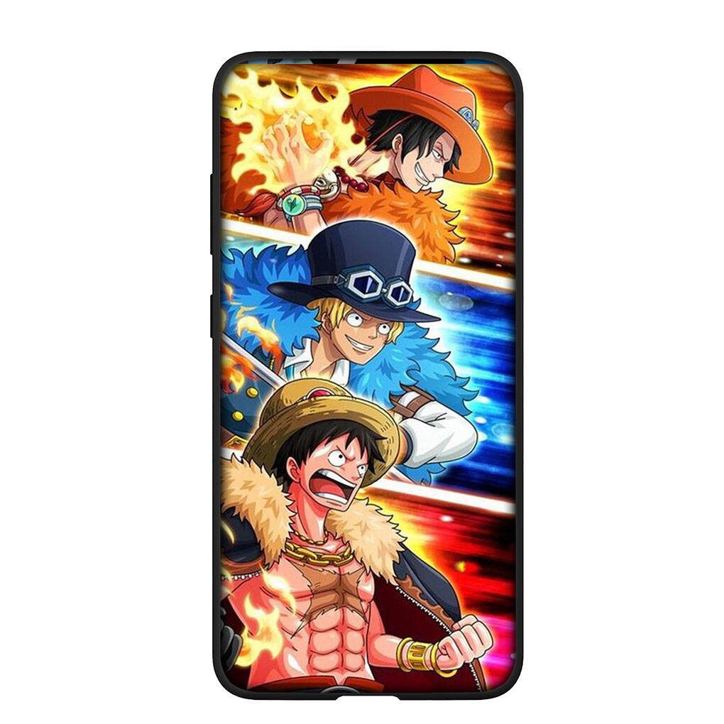 Coque de téléphone pour iPhone 17 15 16 Plus Redmi Note 14 12 11 13 Pro Max Huawei P30 P20 Lite OPPO A60 A40 A80 A18 A16 A54 Roronoa Zoro Luffy One Piece Cover