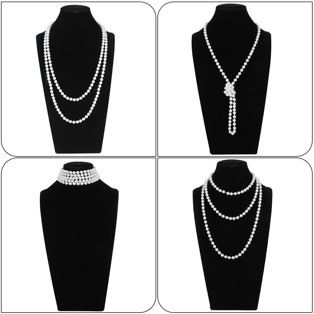 1920S Flapper Set Roaring 1920S Costume Accessories For Women  Flapper