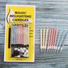 New Birthday Blowout Candle Magic Creative Funny and Interesting Party Rekindled Colored Threaded Candle