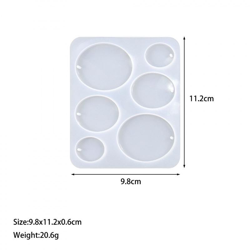 DIY Silicone Mold for Resin Pendant and Earring Ornaments