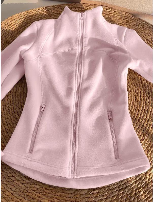 

Женская куртка-ветровка из шерпы слим-фит – Осень 2025 Куртка для йоги со стойкой XL (125-140 lb) Stunning/Base Layer