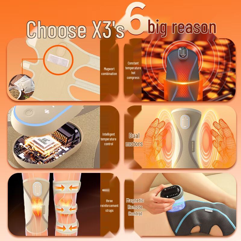 Hezheng HZ-X3 Heated Knee & Leg Massager