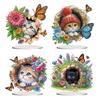 2D/Flat DIY Diamond Painting Desktop Ornaments Kit Double-Sided 5D DIY Diamond Art Tabletop Decorations Bedroom Table Decoration