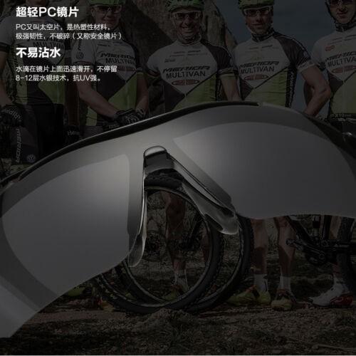 Lens Set Uv400 Polarized Cycling Glasses Eyewear Bike Goggles Fishing Sunglasses