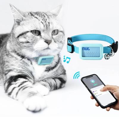 Localisateur Bluetooth étanche pour animaux de compagnie, collier anti-perte pour chien et chat, traqueur de positionnement intelligent, localisateur de suivi léger pour animaux de compagnie