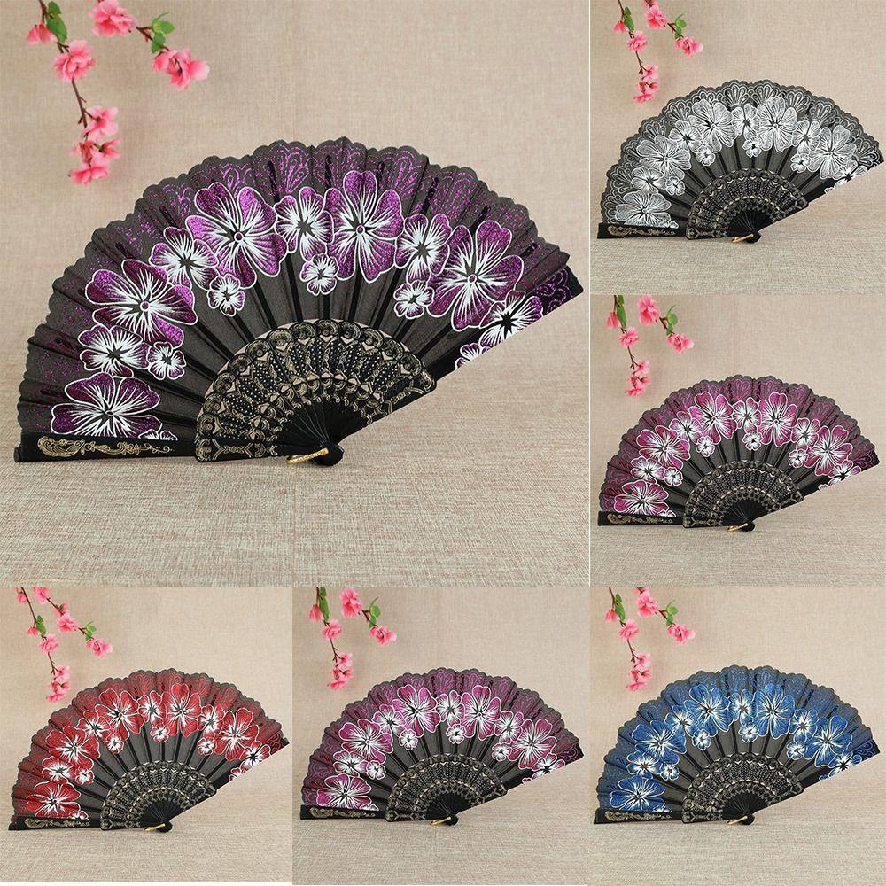 

Bamboo Hand Held Fan Chinese Style Dance Fan Gifts Antique Folding Fan 9