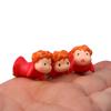 Ponyo Sulla Scogliera Giardino in Miniatura Fai da Te Scena Decorazione in Resina per Regalo di Inaugurazione Casa