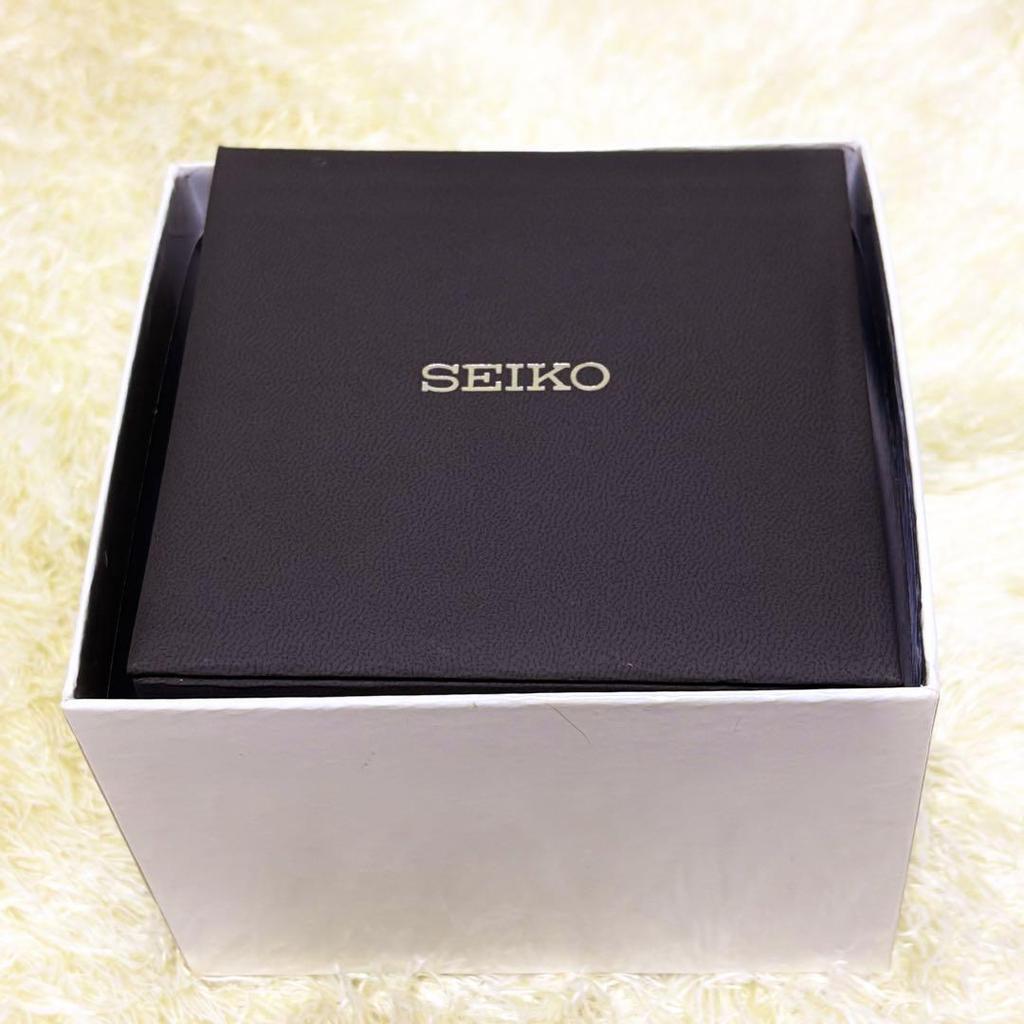 [USED] SEIKO radio-controlled solar watch with blue dial
